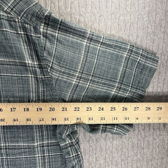 Weatherproof,‎ original vintage washable linen Button-Down Men shirt (XL) - Picture 4 of 9